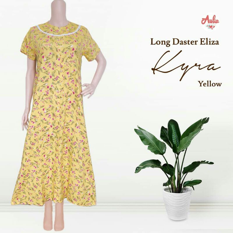 Homeydress / Long daster Eliza Size M By Aulia Daster