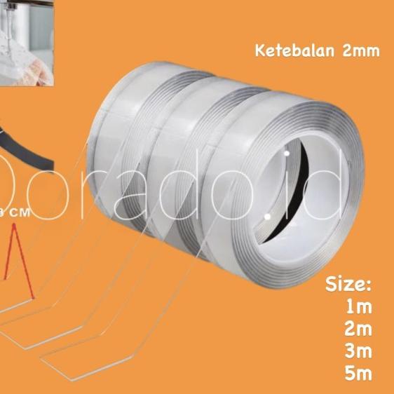 

♥ [3M x 2MM] Nano double tape magic serbaguna ❋