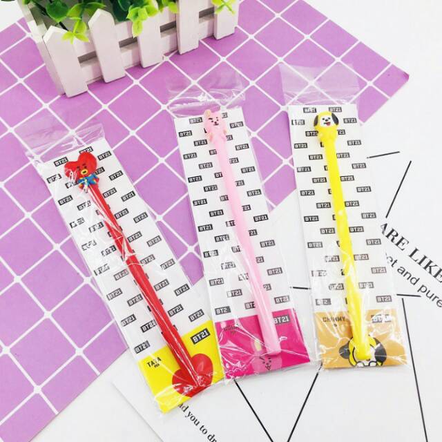 

SILICON PEN BT21 - UNOFFICIAL - IMPORT CHINA