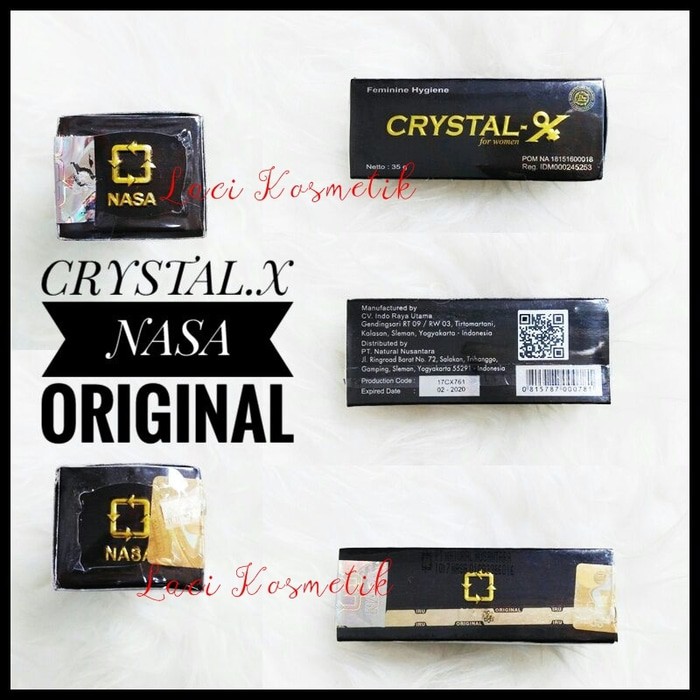 Baru Crystal X NASA Original  CRYSTAL   X   CrystalX NASA Original 1000  New
