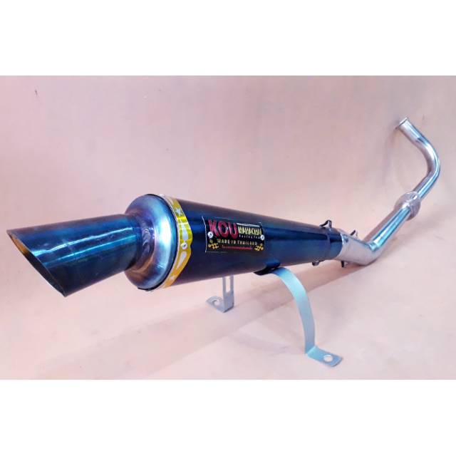 Knalpot KOU Bluemoon Mio, Mio J, Mio soul, Mio GT