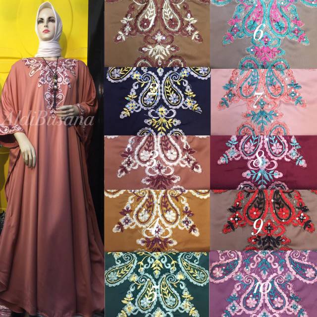 realpic!!! kaftan   maxmara bordir payet Swaroski original butik geser.foto y