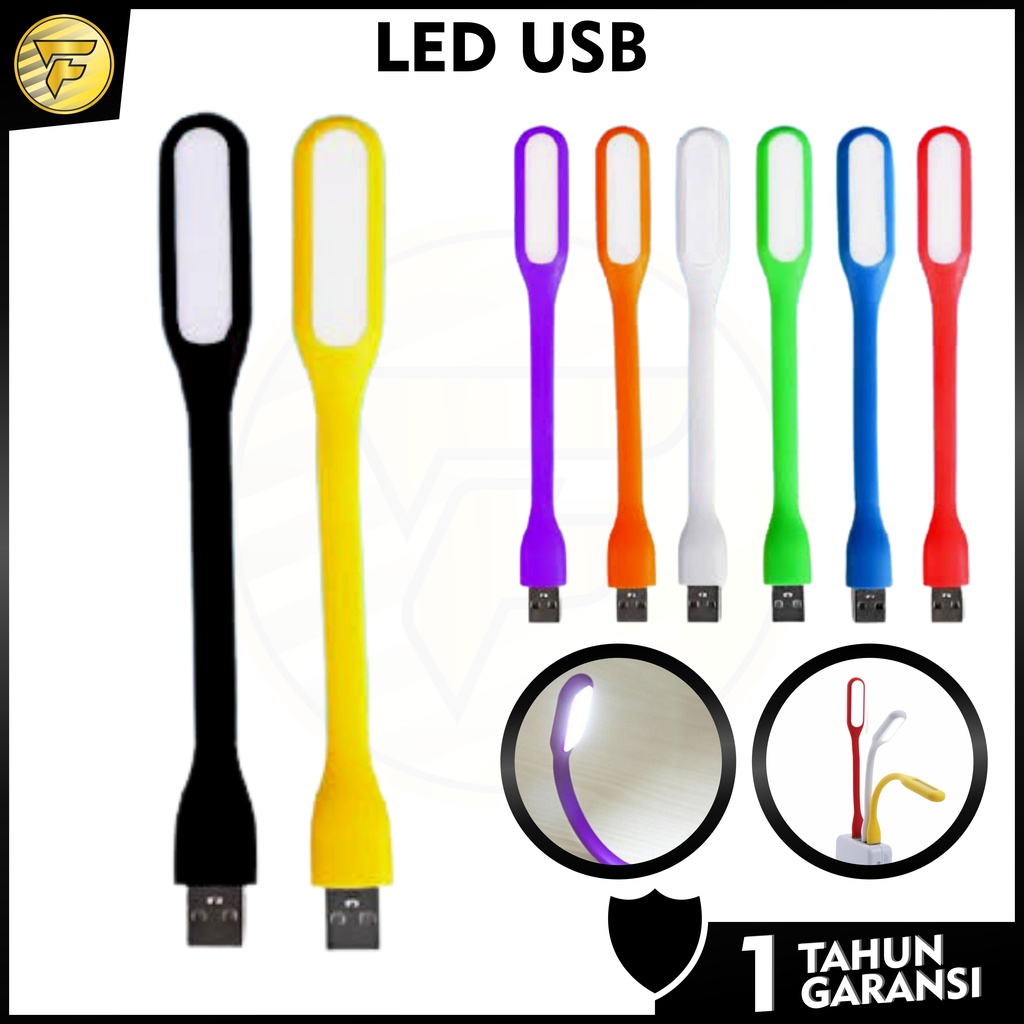 emergency Lampu LED USB portable fleksible Stick lampu model sikat