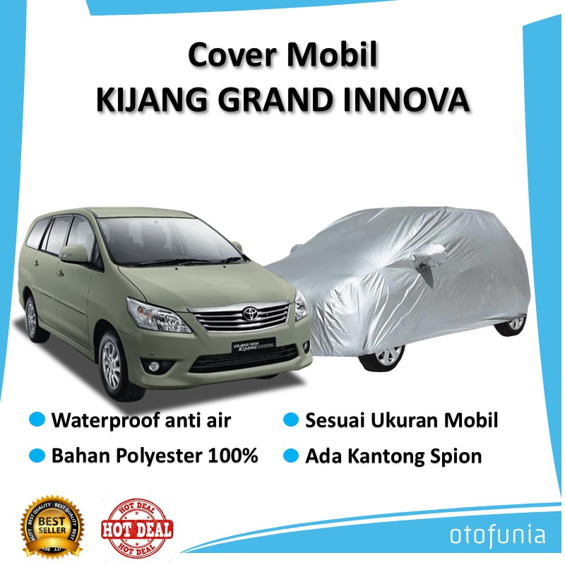 Sarung Mobil KIJANG GRAND INNOVA ZENIX REBORN Selimut Custom Penutup Cover Mobil KIJANG GRAND INNOVA