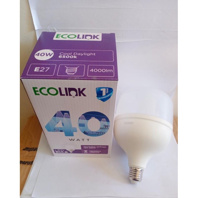 Jual Lampu LED Ecolink 40 Watt Putih