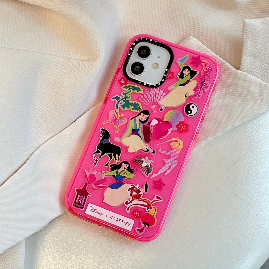 Casetfy Princess Lovely IPhone Case iPhone12 iPhone12Pro iPhone11Promax IphoneXR iPhone11 iPhone6splus iPhone7plus 8plus iPhoneXS iPhoneXsmax Soft Casing-4