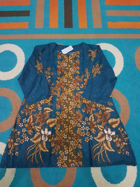 Tunik Batik Baju Wanita Kerja 02