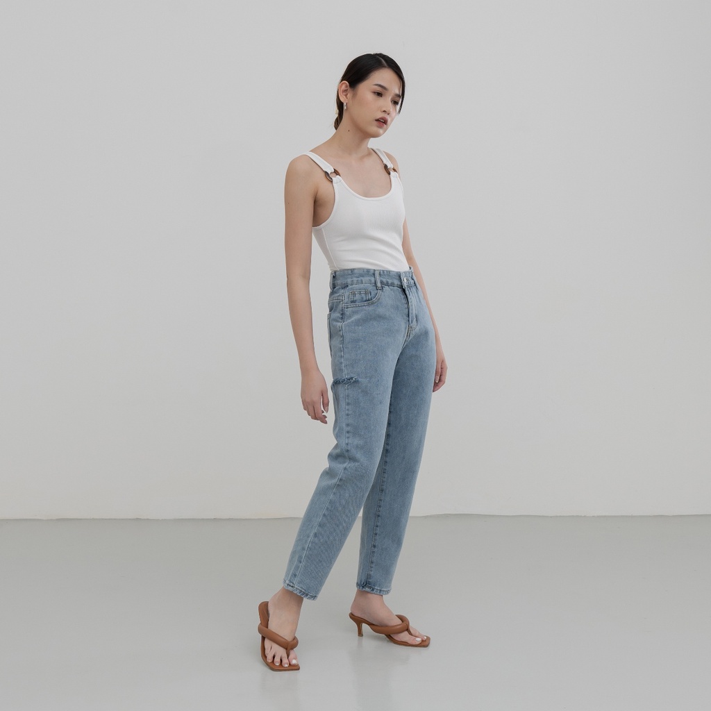 VIERLIN - Jeans 395 - CELANA JEANS BOYFRIEND