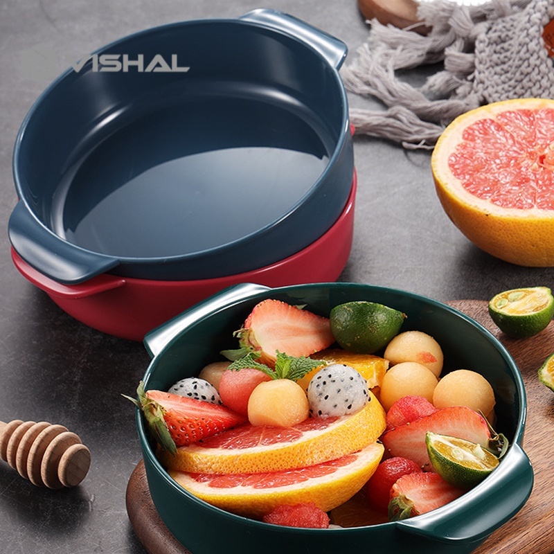 VISHAL Mangkuk Binaural Mangkok Wheat Straw/Mangkuk Kuah Bahan Jerami Makan Bowl VS-81