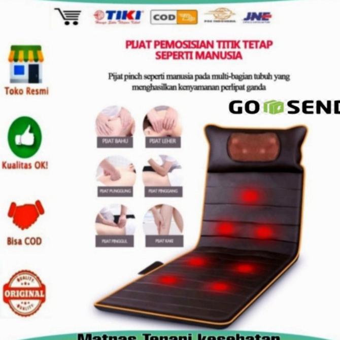 Kasur pijat getar/kasur pijat elektrik/kasur terapi/kasur pijat lipat always ready