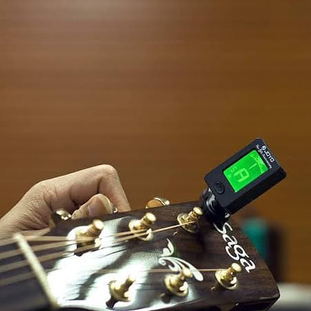 Tuner Gitar Joyo JT-01 Alat Nyetem Nada Gitar Termasuk Baterai