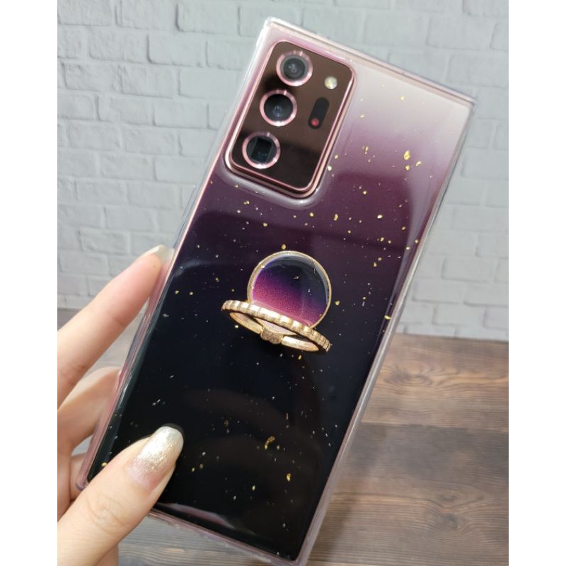 EP Softcase Epoxy Gliter iRing oppo A54 Reno5 Reno5F Reno 4 Reno 4F