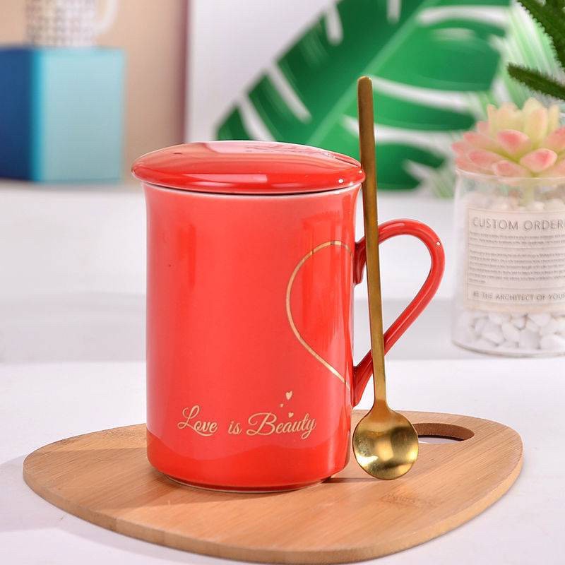 MUG LoVE is Beauty / GELAS KERAMIK GIFTBOX  +cocok untuk hadiah