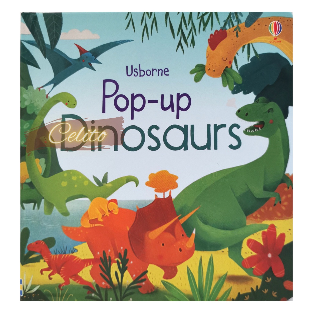 Usborne POP UP DINOSAURS - Hard Cover Book