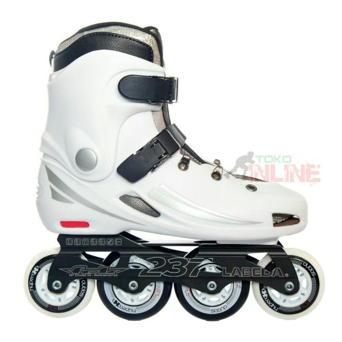 Sepatu Roda Labeda 237 Slalom Inline Skate - White