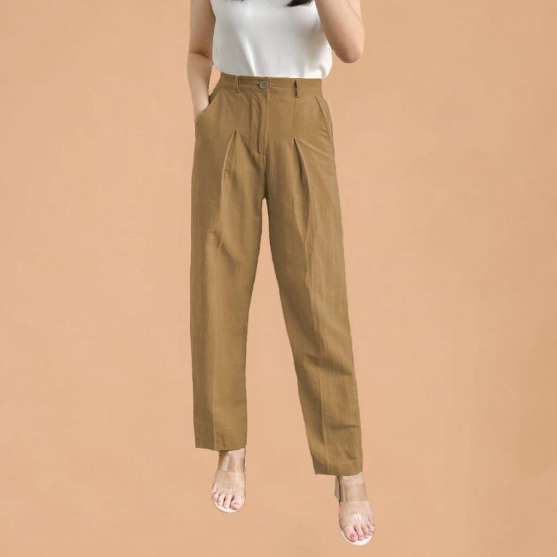 Beggy Pants Drill Premium celana panjang wanita