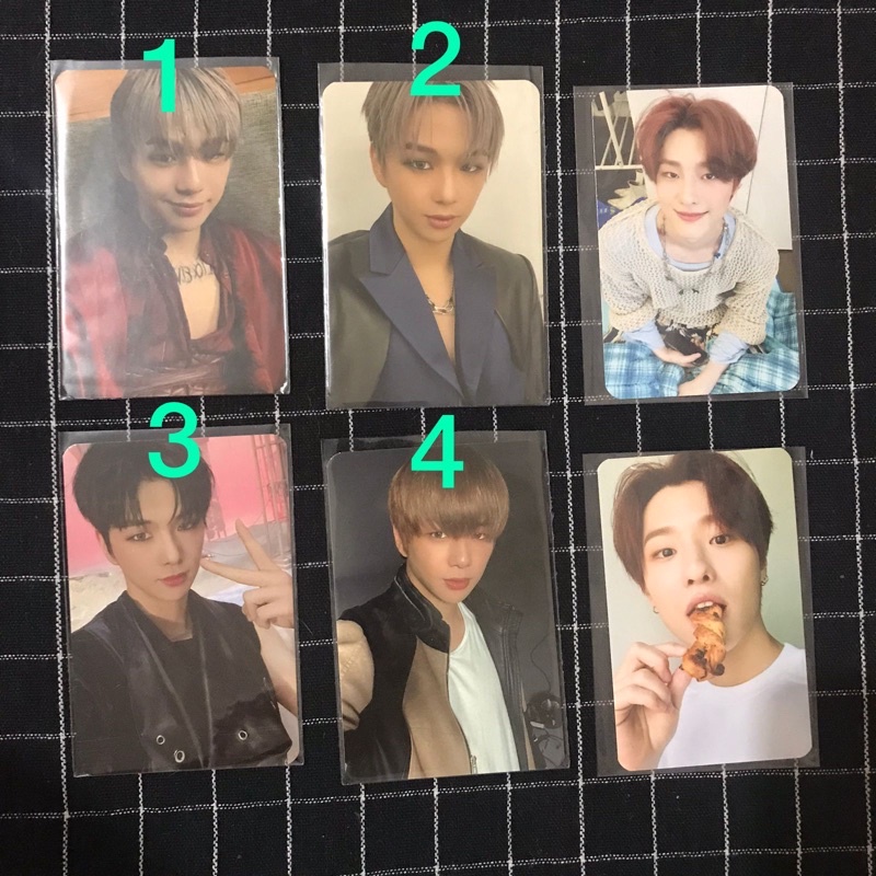 Ready stock Photocard Kang Daniel Yellow magenta Cho Seungyoun Woodz