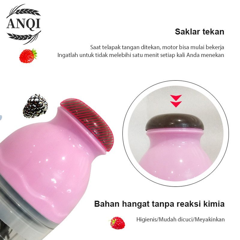 ANQI 1888 Goto Capsule Blender Cutter Quatre Kapsul Penggiling Daging VS-1828