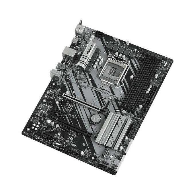 Terbaru Asrock B460 Phantom Gaming 4 (Lga1200, B460, Ddr4, Usb3.2, Sata3)