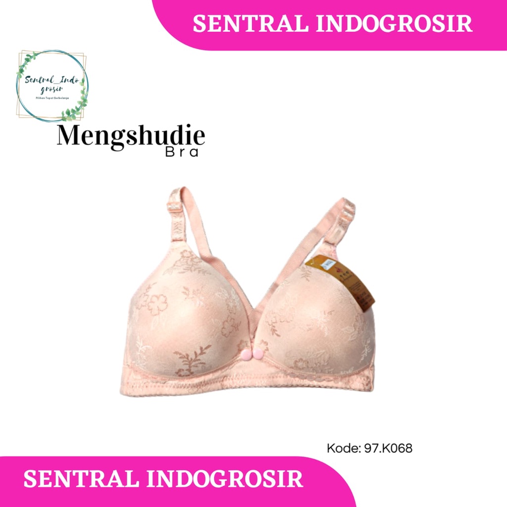 BH BUSUI Kancing Depan | Tanpa Kawat Kode 97.K068