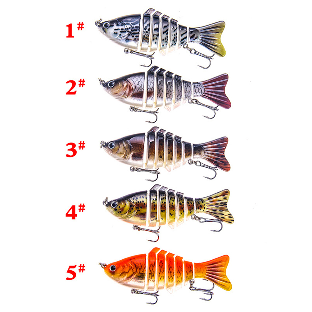 [Jianxin] Umpan Pancing Hard Bait Bentuk Ikan Imitasi 3d Panjang 10cm Berat 16g