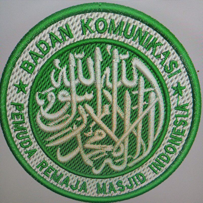 Patch Logo Bordir BKPRMI | Garuda