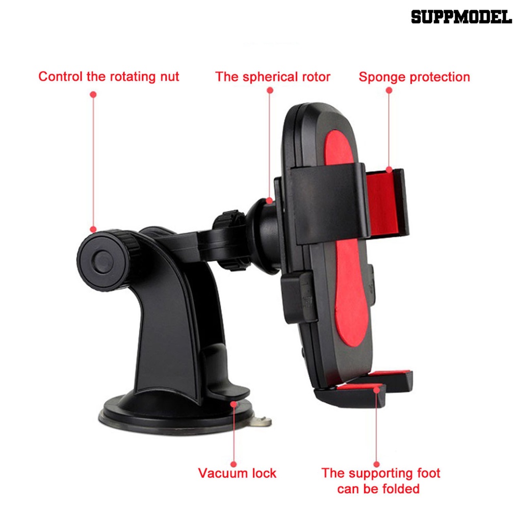 Sdl Stand Holder Hp Bisa Berputar Untuk Kaca Depan Mobil