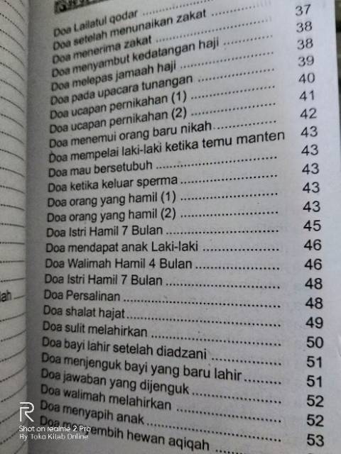 Da Watul Husna Kumpulan Doa Shoawat Hizib Dll Lengkap Shopee Indonesia