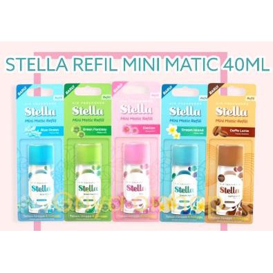 [REFILL] ^ KYRA ^ Stella Mini Matic Isi Ulang Pengharum Ruangan - Ukuran 40 ml