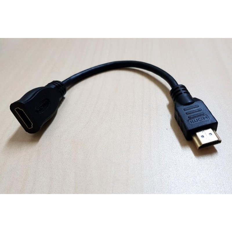 Kabel HDMI Extension 30 cm / Kabel Male to Female 30 cm Perpanjangan / HDMI Extension 30 cm