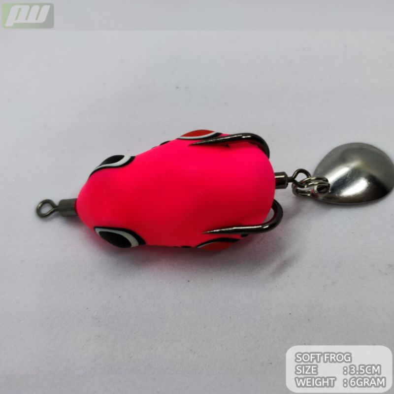 Soft Frog 3,5cm Umpan Casting Gabus