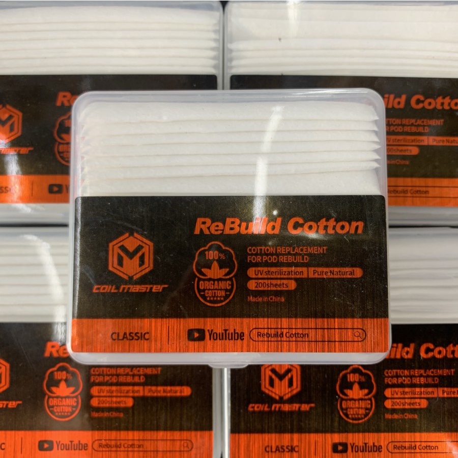 AUTHENTIC RBC CLASSIC - Coil Master Rebuild Cotton CLASSIC kapas rbk