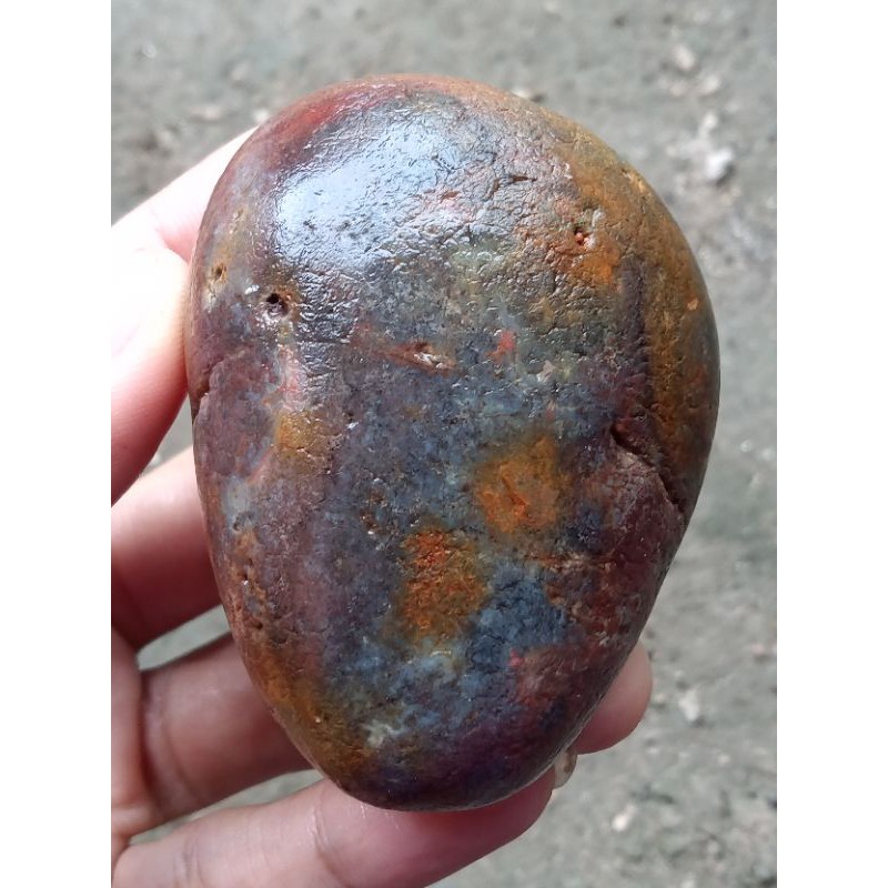 Batu Pancawarna Ujung Tanjung ( Rough Bahan Batu Akik - bukan bacan giok opal kalimaya kecubung )