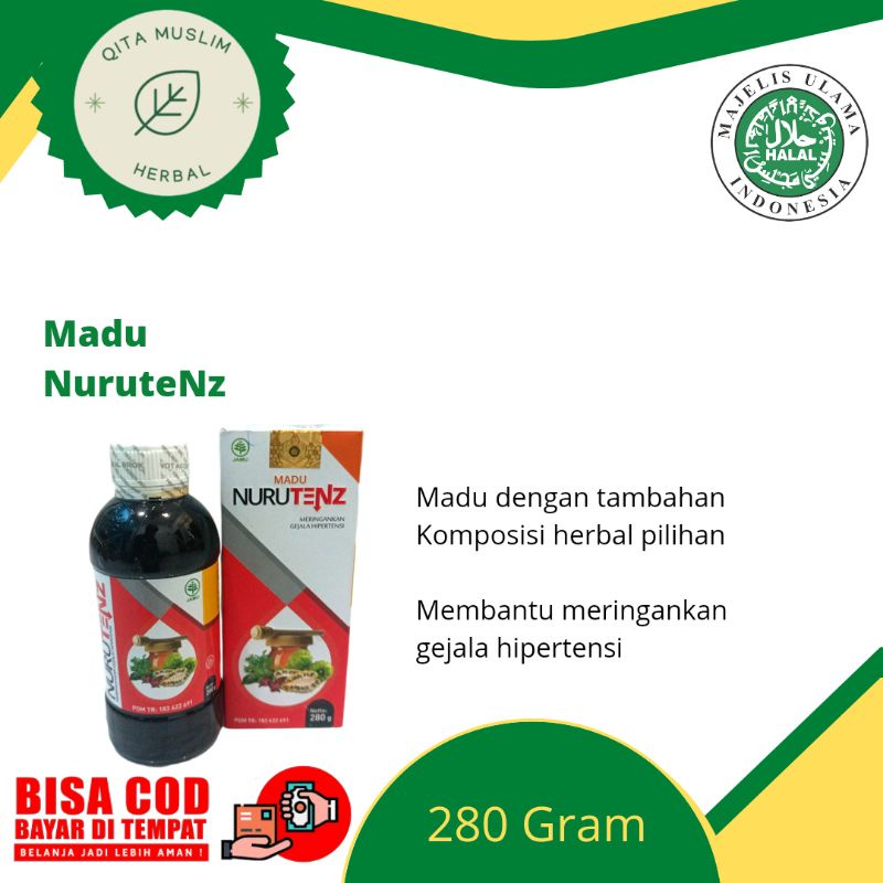 

Madu Fira Nurutenz Original ( Obat Herbal Penurun Tekanan Darah Tinggi dan Hipertensi )