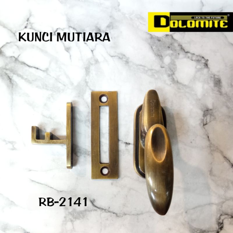 Rambuncia Antik Dolomite/Kunci Jendela Dolomite RB 2141