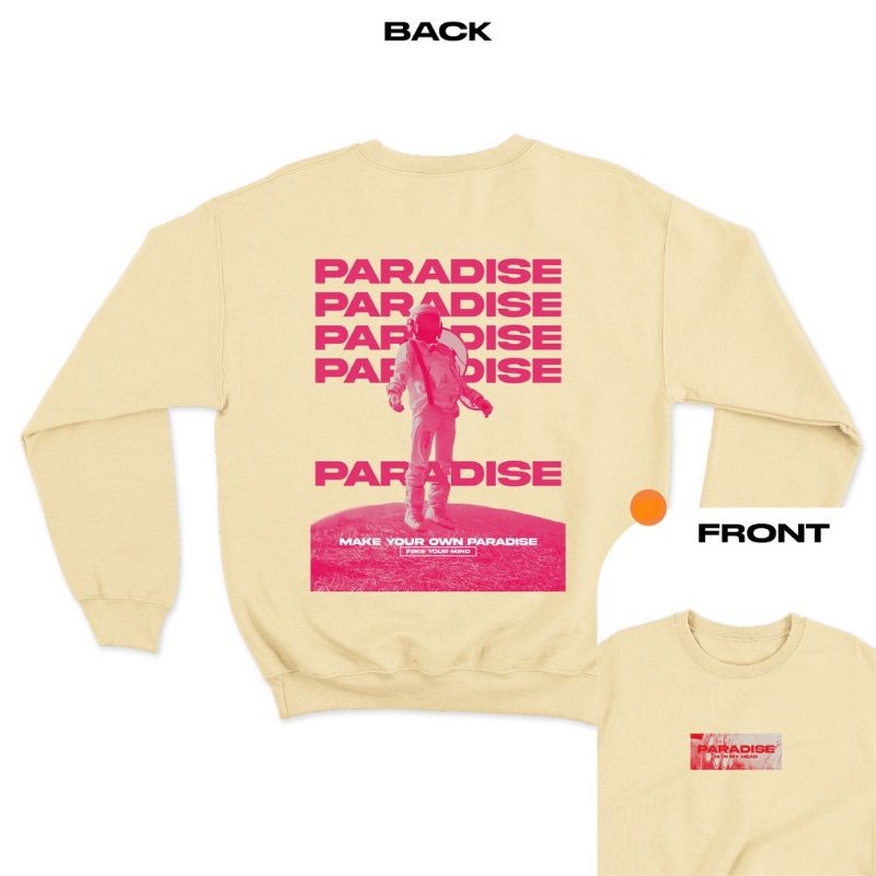 Sweater crewneck unisex (Paradise)