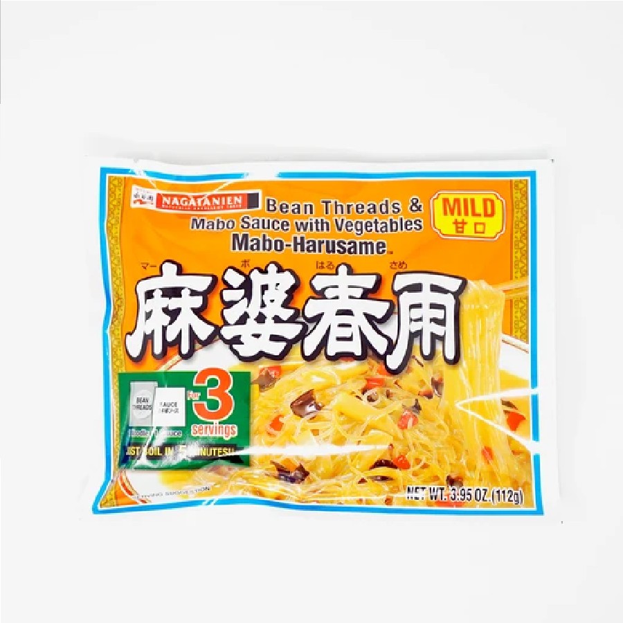 Nagatanien Mabo Harusame / Bihun Instan Pedas Jepang MILD 112 Gram