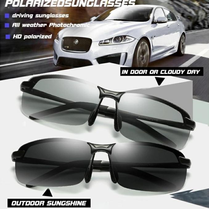 [[COD]] kacamata antisilau siangmalam tembus pandang pria wanita photochromic BERMUTU Kode 471