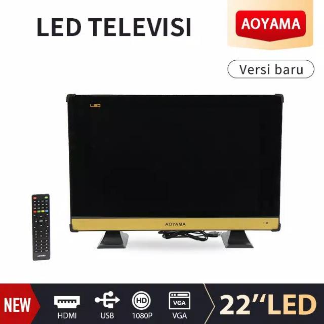 TV LED AOYAMA 22 IN MUMER+ANTENA TV (free masker 3M)