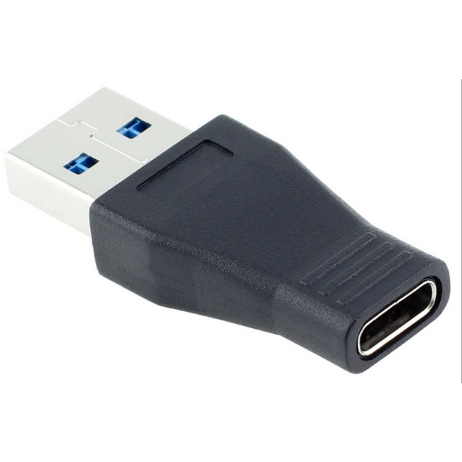 Adapter Konverter USB 3.0 ke USB 3.1 Type C - OMUA8JBK Black