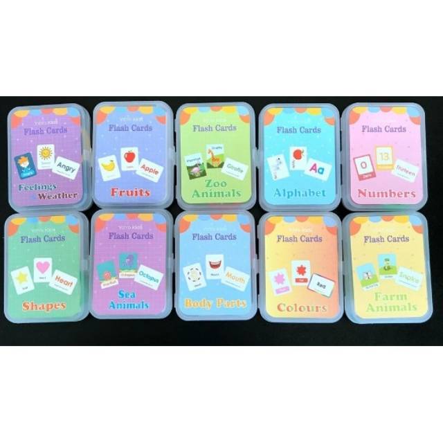 Kartu pintar Balita / Flashcard / Flash Card Balita Murah / Edutoys Flash Cards / KIDS FLASHCARD