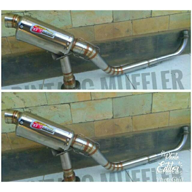 Knalpot cld c3 road race jupiter z vega r supra x grand kharisma blade revo supra