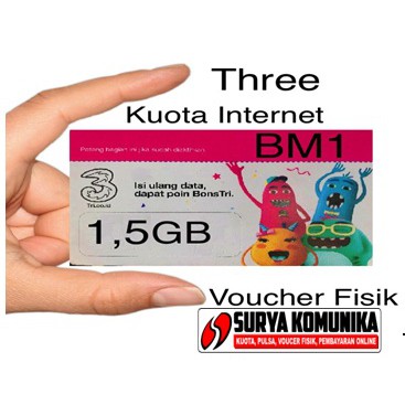 VOUCHER TRI 2.5GB