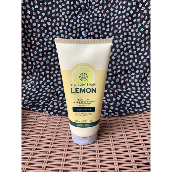 The Body Shop Original Lemon Protecting Hand & Body Lotion 200ml
