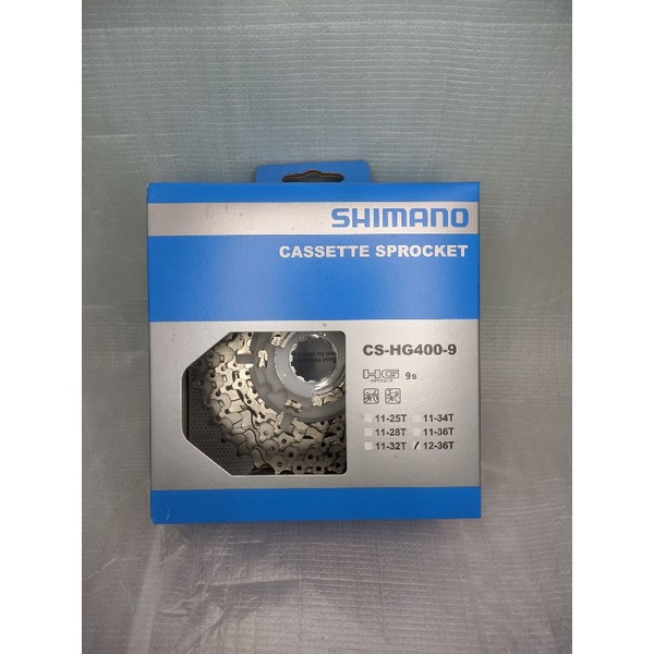 Sprocket Cassette Hg400 9 speed Sprocket shimano 9 speed Sprocket Hg400