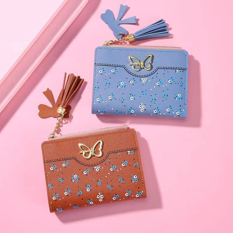 ♥TMALL88♥ Dompet Wanita Import Murah Lipat Kecil Lucu &amp; Cantik