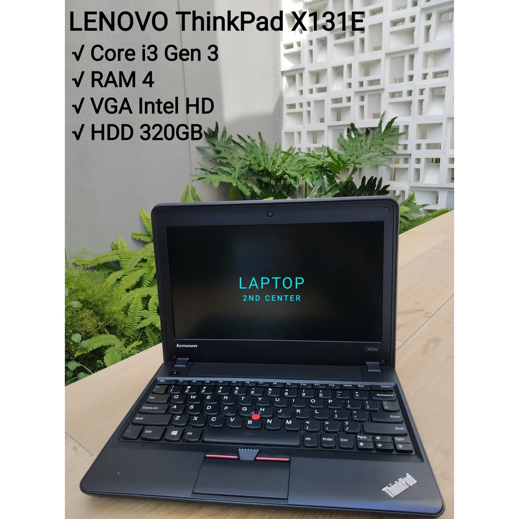 LAPTOP LENOVO ThinkPad X131E core i3 RAM 4GB HDD 320GB