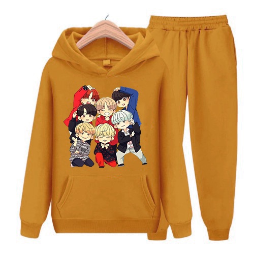 Setelan Sweater Anak Korea Anime /NEW/Sweater Hoodie anak/Jaket Hoodie anak