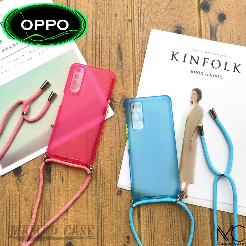 Sling Case Jelly Lanyard - OPPO A15-2020 A1K A31 A37 A3S A53 A33 A57