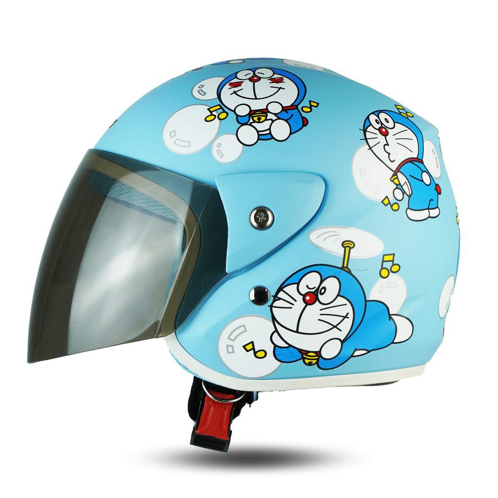 Helm Anak cowok cewek 4,5,6,7,8 tahun Motif Lucu kuping cat  SNI